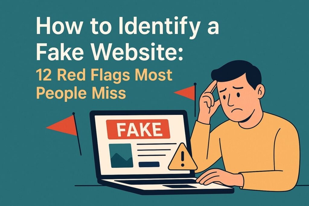 How to Identify a Fake Website: 12 Red Flags Most People Miss
