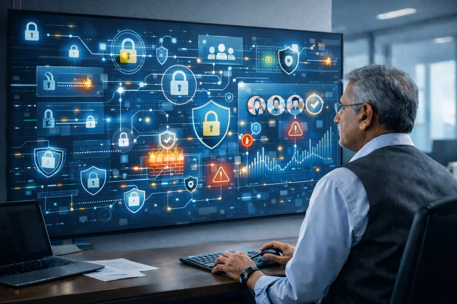 Security Protocol Setup: Encryption, Access & Breach Detection