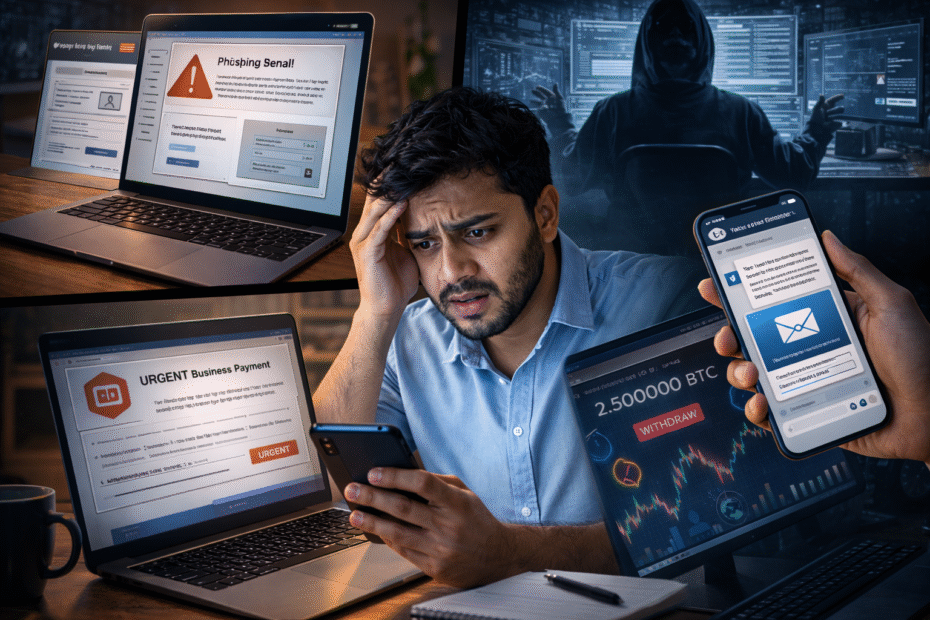 Common Cyber Scams Targeting Indian Professionals