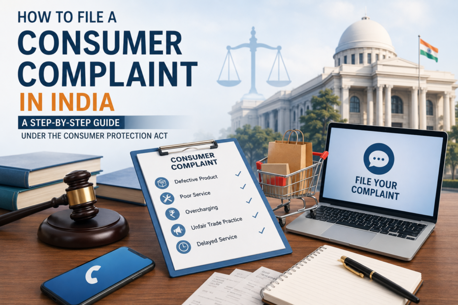 How to File a Consumer Complaint in India: A Step-by-Step Guide Under the Consumer Protection Act