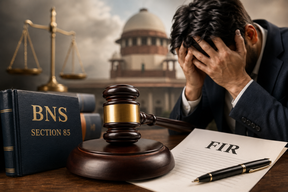 False 498A (Now Section 85 BNS) Cases: How to Protect Yourself — Anticipatory Bail and FIR Quashing Explained