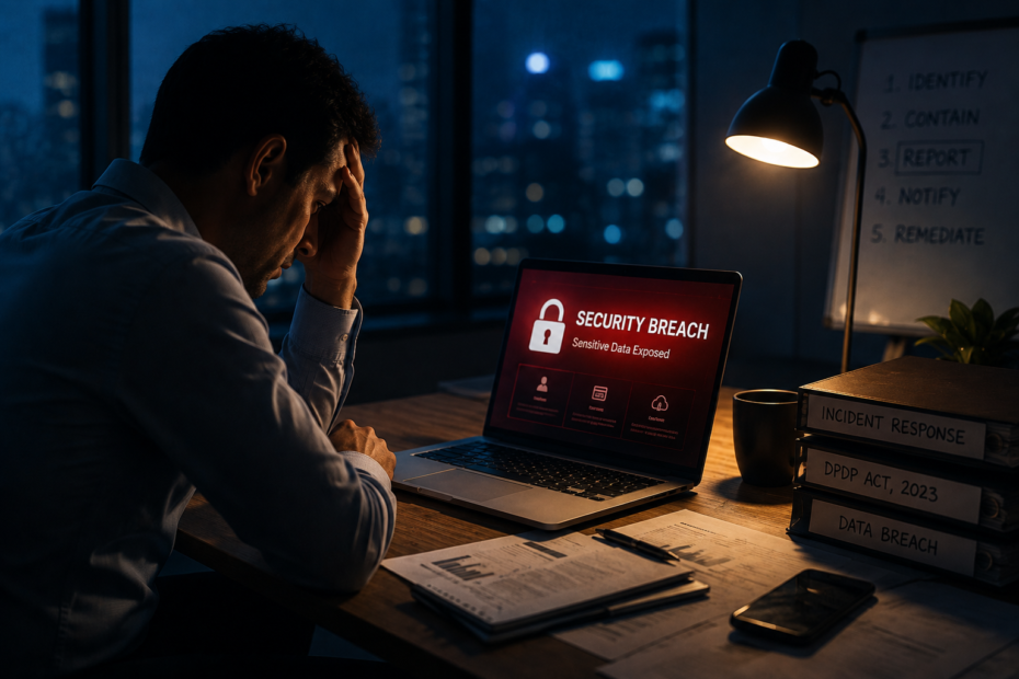 What to Do If Your Company Suffers a Data Breach Under DPDP Act